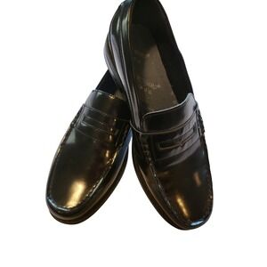 Nunn Bush Loafers Dress Shoes Slip On Comfort Classic Black Mens Size